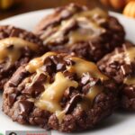 German Chocolate Cookies Making