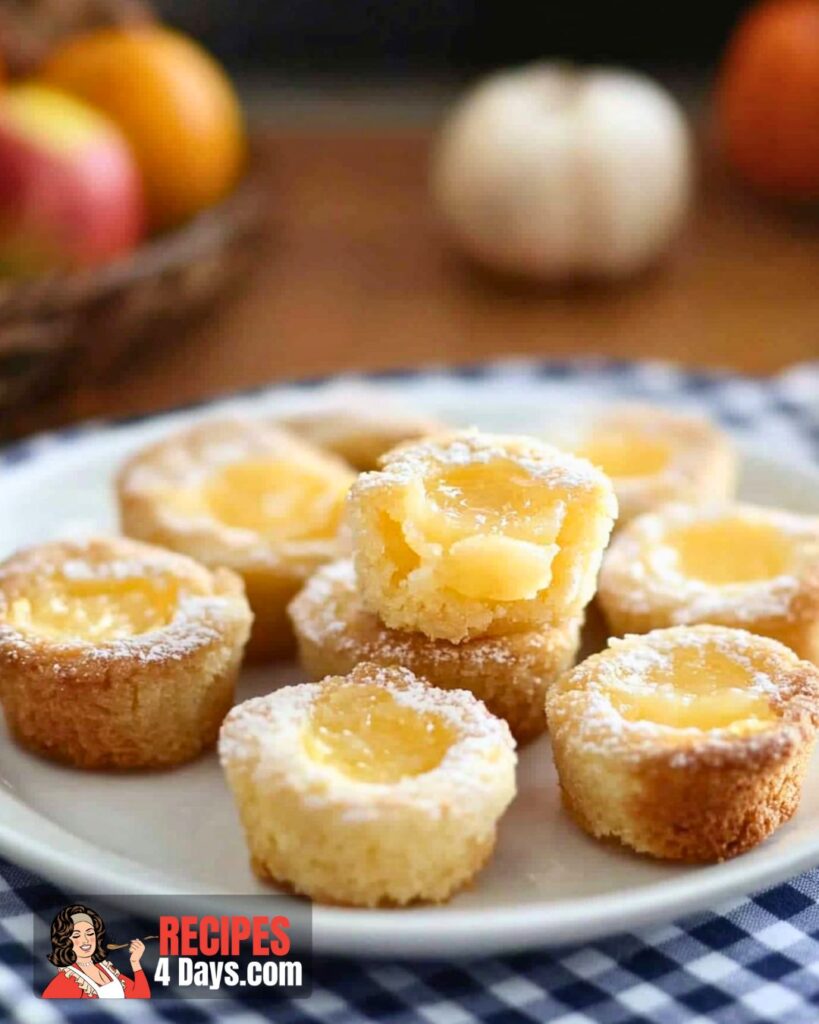 How to Prepare Lemon Bar Cookie Cups