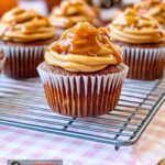 Pumpkin Cupcakes With Caramel Cream Cheese Frosting Recipe