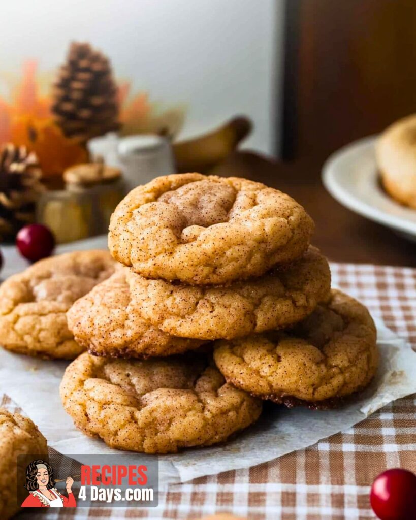 Making Soft And Chewy Snickerdoodle