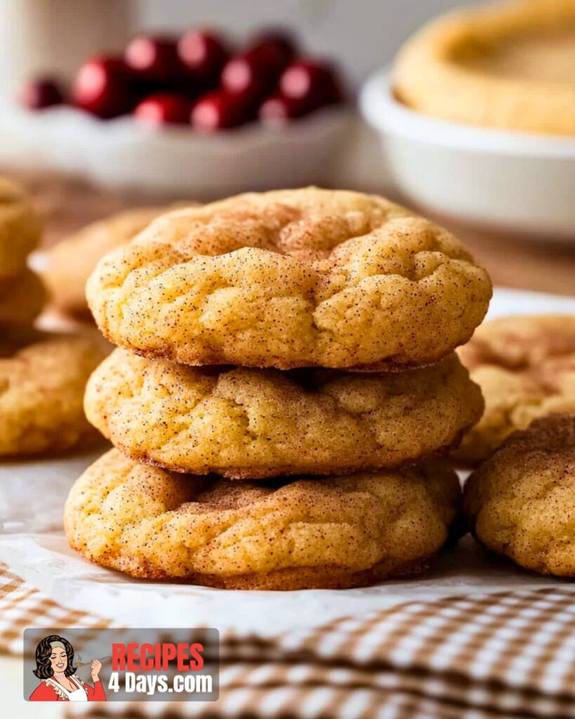 Soft And Chewy Snickerdoodle Recipe