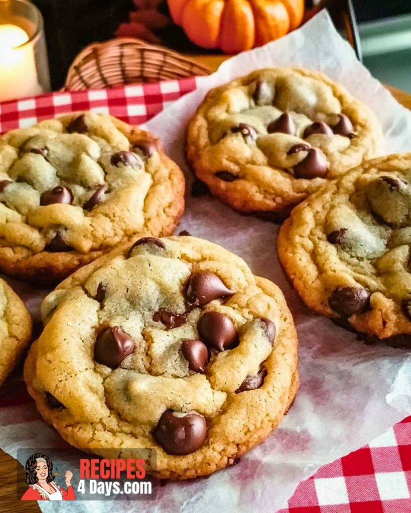 Making Soft Batch Chocolate Chip Cookies