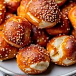 Soft Pretzel Bites With Vegan Cheese Sauce Recipe