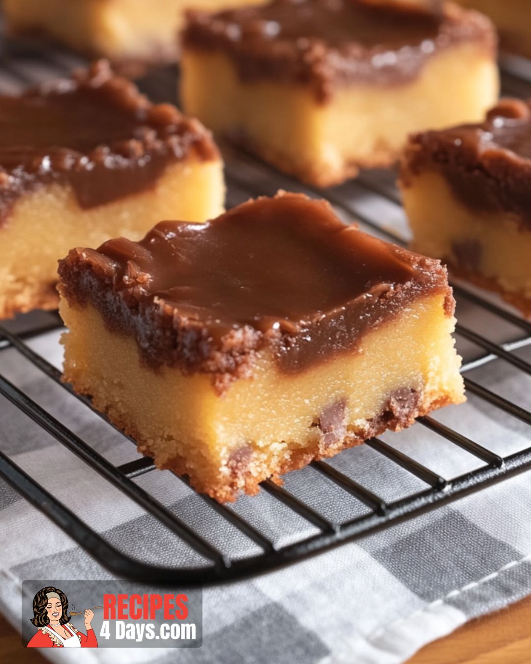 Twix Cookie Bars Recipe