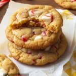 White Chocolate Candy Cane Cookies Recipe