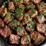 Garlic Butter Steak Bites Making
