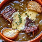 French Onion Short Rib Soup With Gruyère Recipe