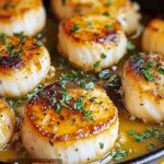 Garlic Butter Baked Scallops Recipe
