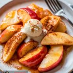 Air Fryer Warm Apple Wedges Recipe