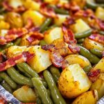 Country Ranch Green Beans 'n Potatoes with Bacon Recipe