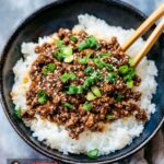 Korean Ground Beef And Rice Bowls Recipe