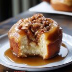 Upside-Down Banana Bread Cinnamon Rolls Recipe Making