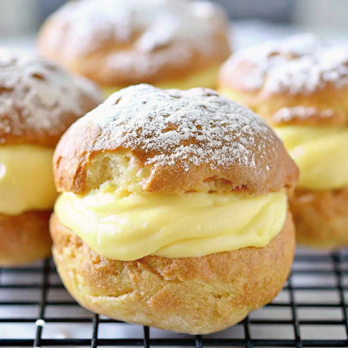How to make Italian Cream Puffs