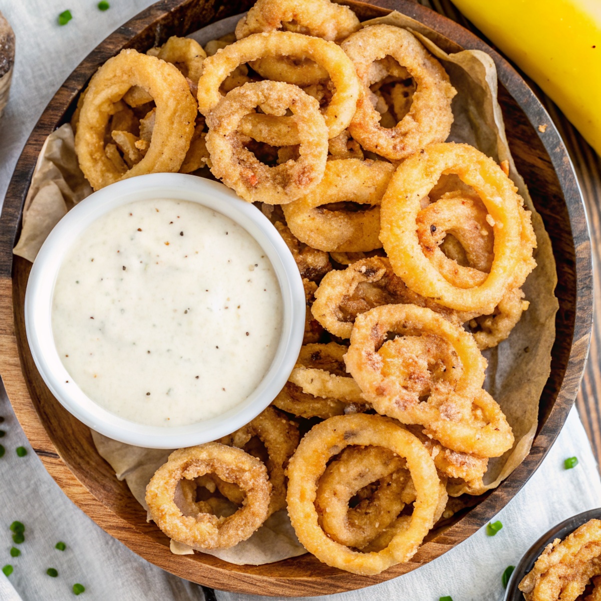 Air Fryer Banana Peppers Making