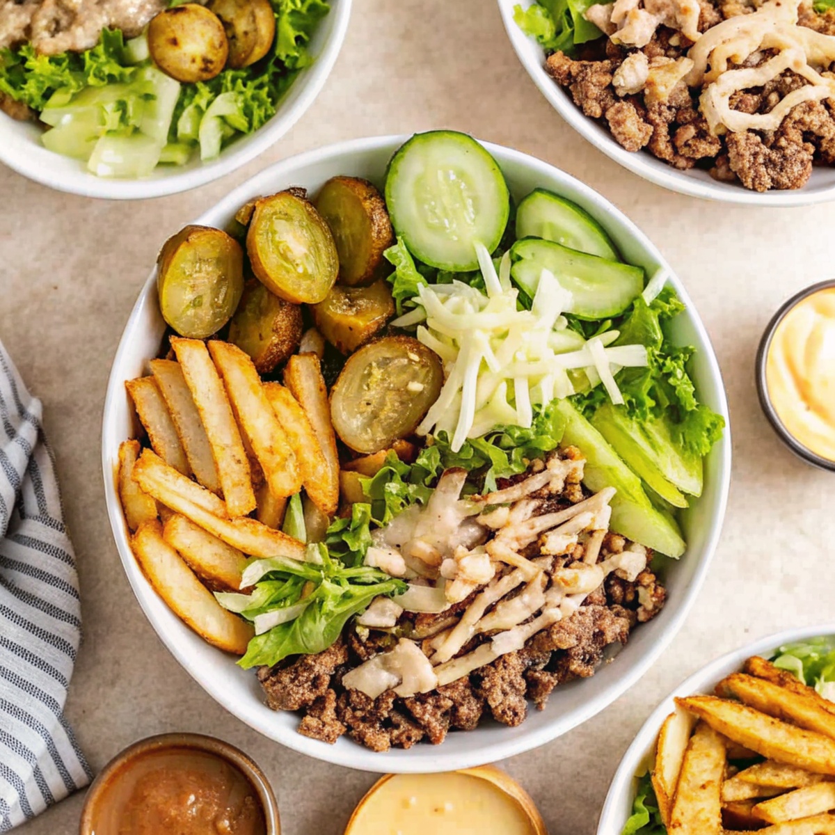 Burger Bowls