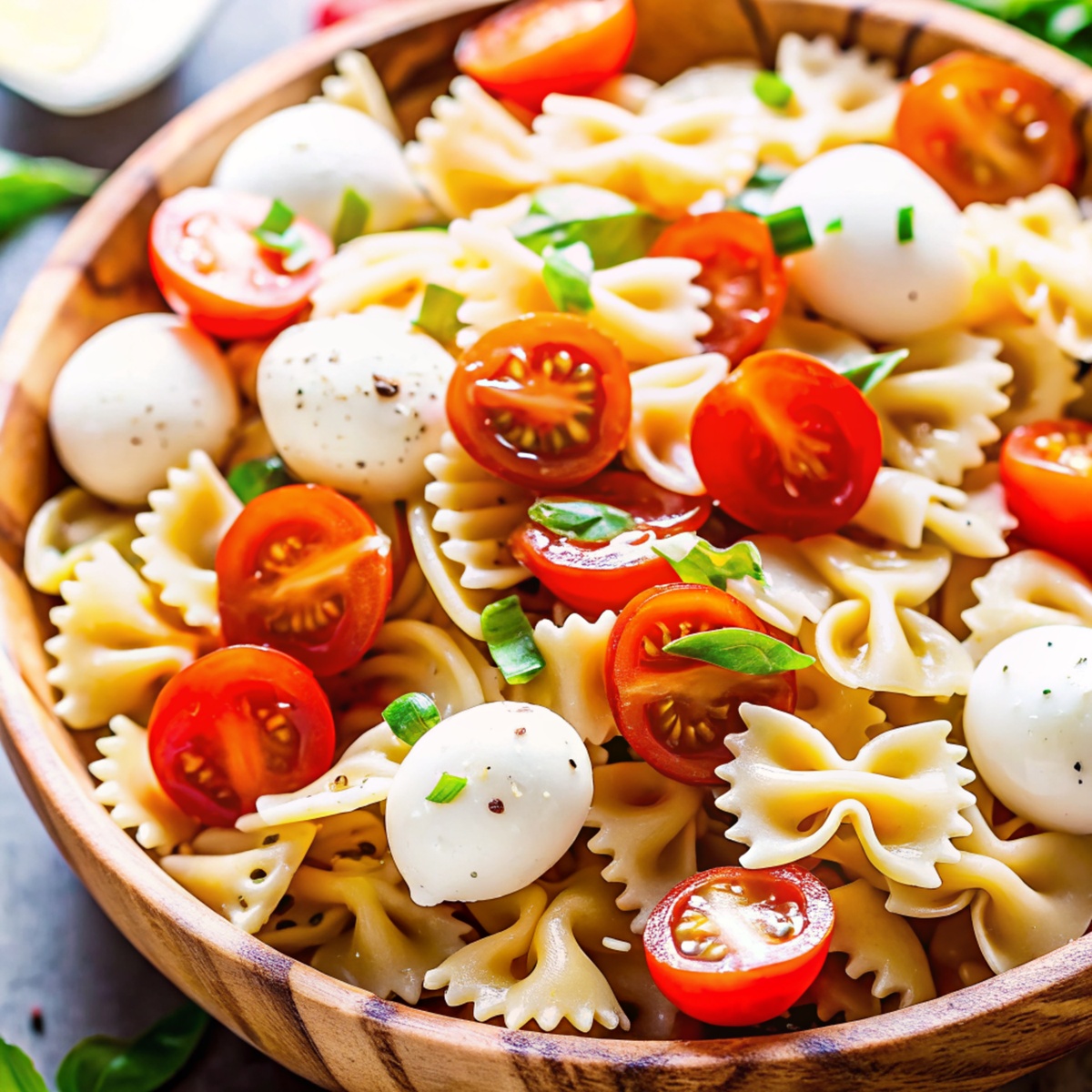 how to Make the Caprese Pasta Salad