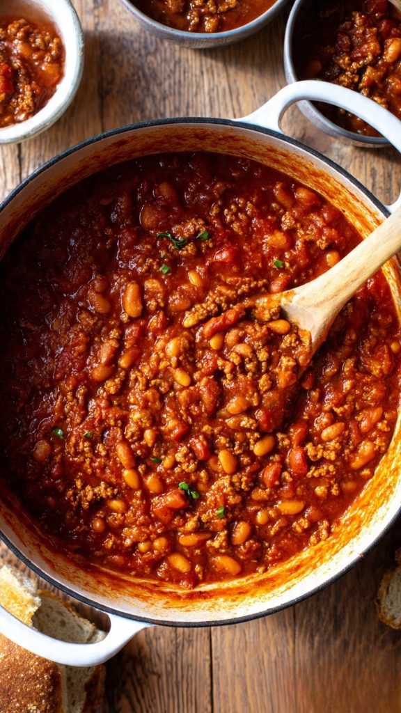 Beef And Pinto Bean Chilli