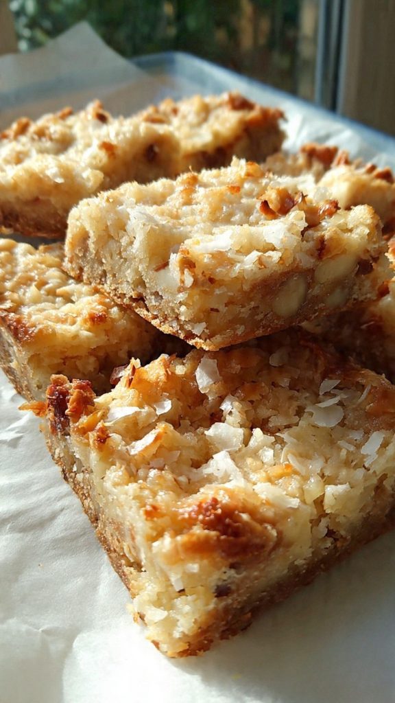 Coconut Macadamia Bars
