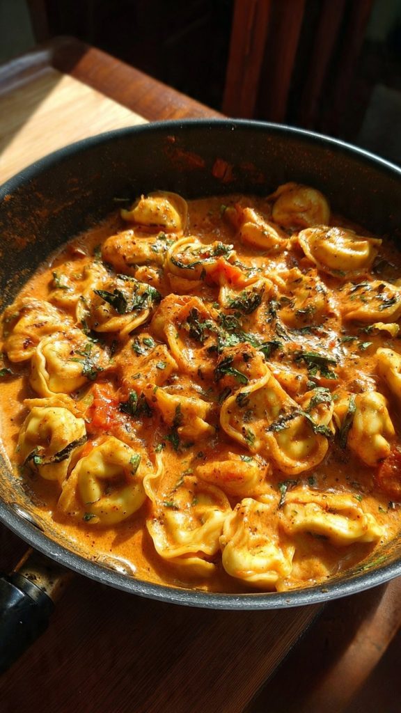 Creamy Tomato Tortellini