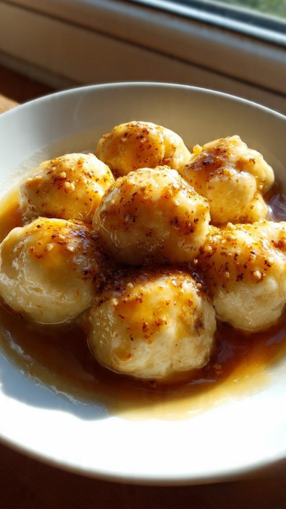 Golden Syrup Dumplings