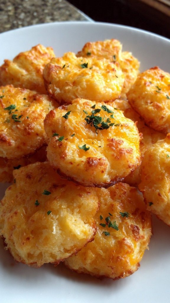 Mashed Potato Cheese Puffs