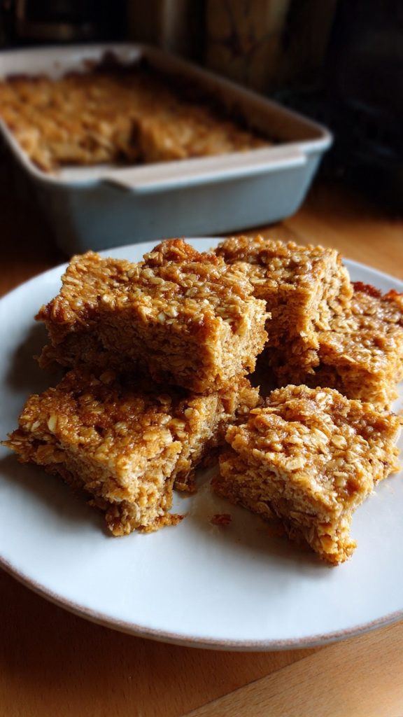 Peanut Butter Oatmeal Bars | No-Bake Snack Favorite